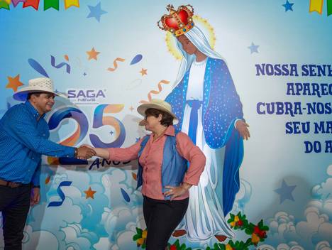 Eventos de Festa Junina dos 25 anos Grupo Saga News