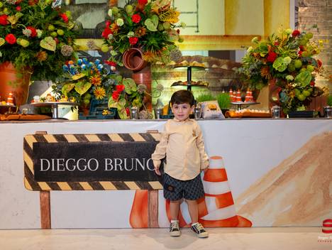 Aniversários de 3 Anos Dieggo Bruno