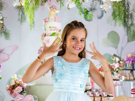 Aniversários de 8 Anos Maria Rita