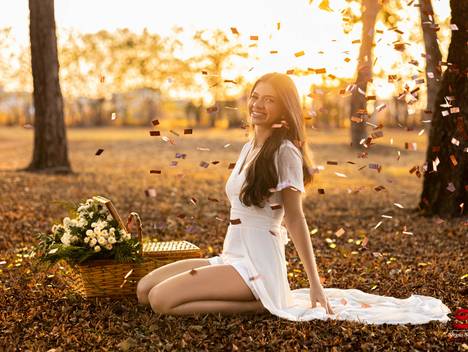 Ensaio de Book dos 15 anos Maria Vitoria