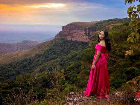 Ensaio de Ensaio dos 15 Anos Clara Beatriz