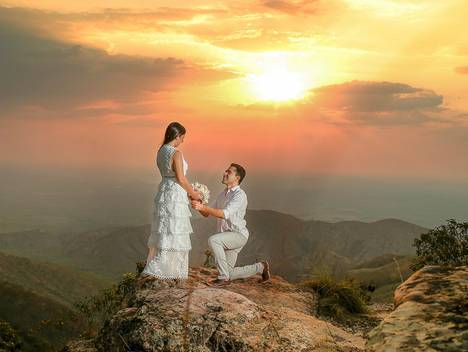 Ensaio de Book Pré Casamento Heloyni & André