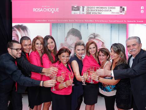 Eventos de Lançamento Portal Rosa Choque