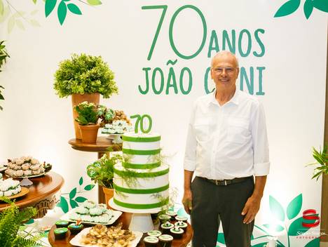 Aniversários de 70 Anos Jo&atilde;o Clini