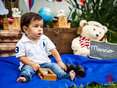 Ensaio de Smash The Cake Marcinho