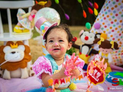 Ensaio de Smash the Cake Liz