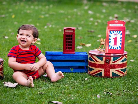 Ensaio de Smash the Cake Gustavo