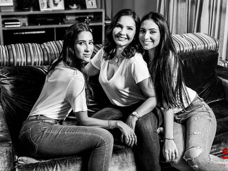 Ensaio de Book Milena, Taiana, Vania