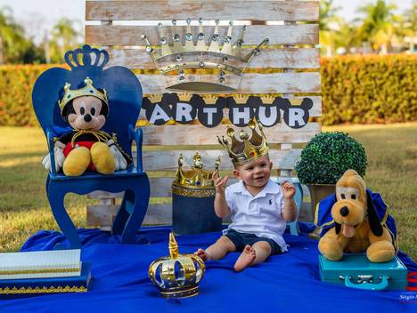 Ensaio de Smash the Cake Arthur