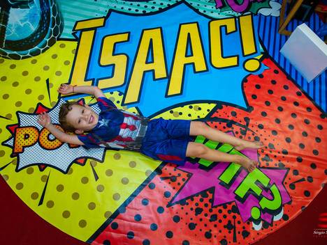 Aniversários de 4 Anos Isaac