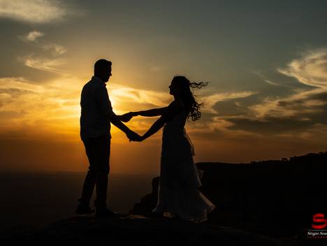 Ensaio de Pre Wedding Aline e Savio