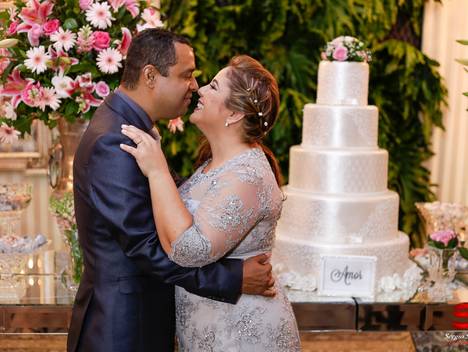 Casamentos de Bodas de Prata Alcides e Elza