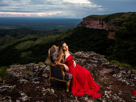 Ensaio de Book dos 15 Rebeka