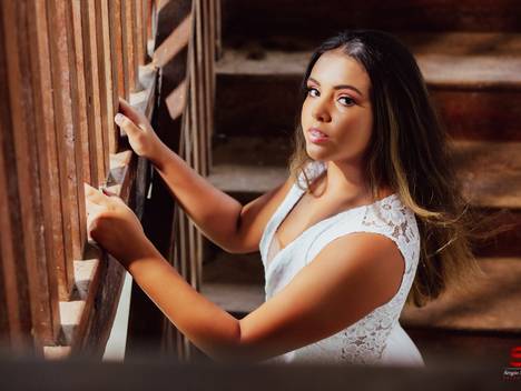 Ensaio de Book dos 15 Thaís