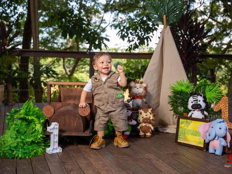 Ensaio de Smash the Cake Bernardo