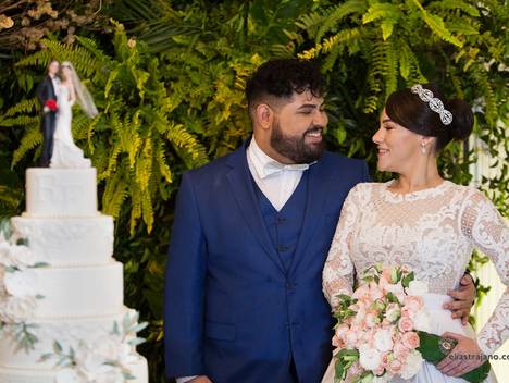 Casamentos de Casamento de Erika + Romárío