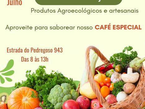 Agricultura Familiar e Agronegócios de Feira dos Agricultores dia 08 de Julho