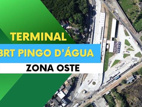 Obras Públicas de Terminal BRT Pingo D'água  - Zona Oeste