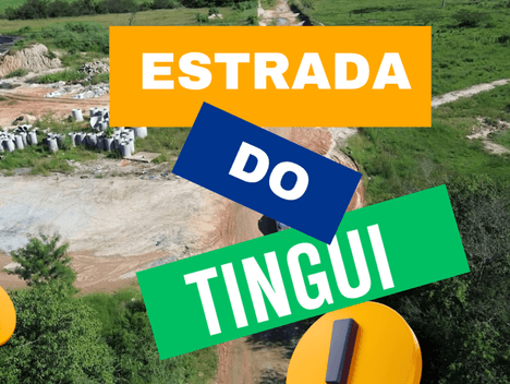 Obras Públicas de Obras na Estrada do Tingui