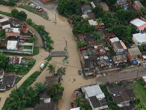 Meio Ambiente de Tromba D'água atinge o Mendanha 