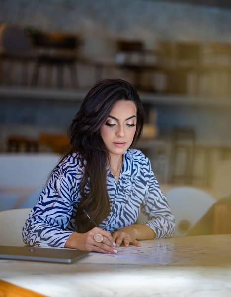 Retrato corporativo  de Karol Pacheco - Arquiteta