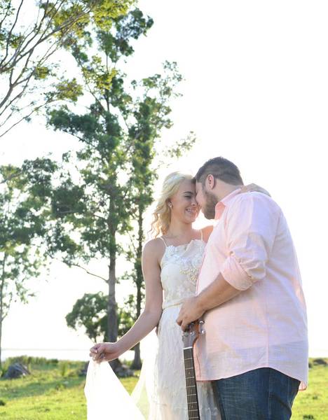Trash the Dress de Cyelle+Weslley+Kombi+música= AMOR