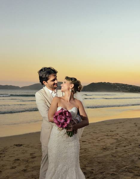 Casamentos de Claudine e Ed - Casando a beira mar