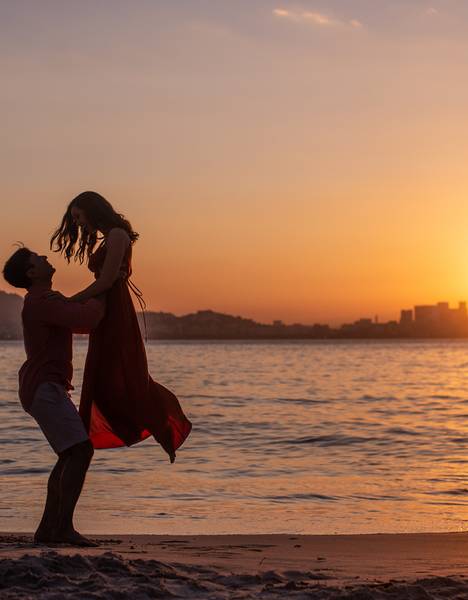 ENSAIO PRE WEDDING de AMANDA E LEONARDO - UM DIA SOLAR