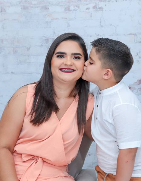Ensaio de Mini ensaio do dias das mães