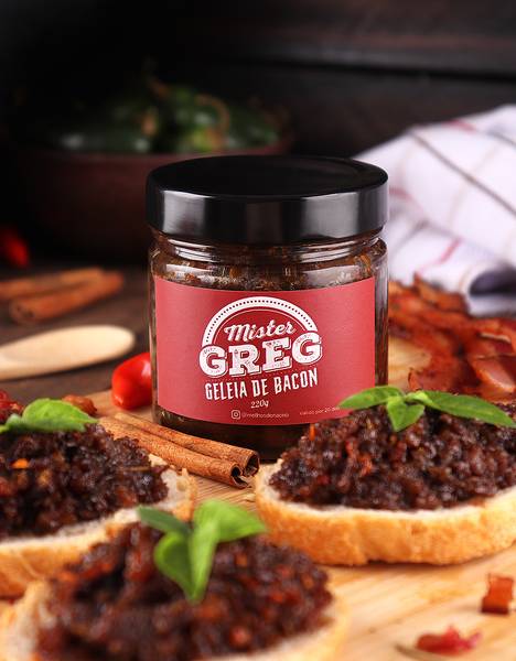Gastronomia de Mr. Greg - Geleia de Bacon