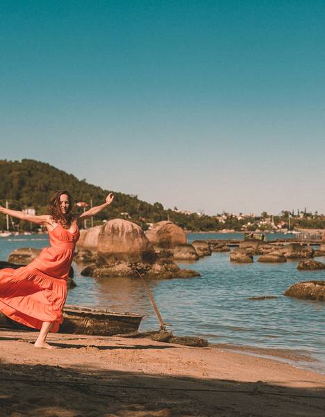 PhotoCura de Ensaio na Praia - Isabel karasek - Florianópolis - SC