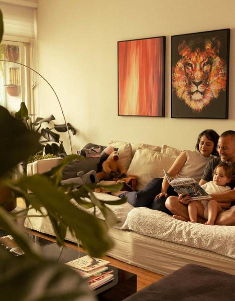 Familia de Ensaio Família - Sthefany, Fabio e a pequena Maia
