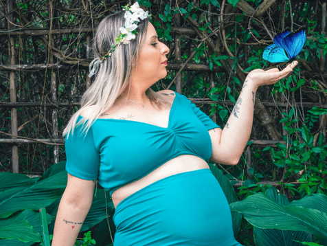 Gestante  de  Ensaio gestante Bruna