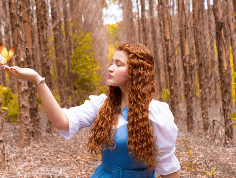 Ensaio de Ensaio feminino ao ar livre 