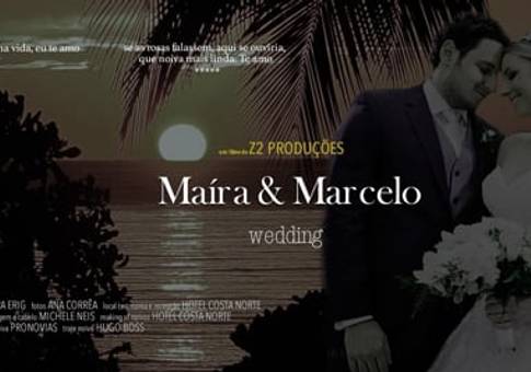 Casamento de maira e marcelo
