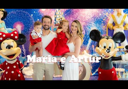 Aniversários de Aniversário Maria e Artur: Tema Disney no Espaço Cerrado Kids | Fotografia e Filme Infantil Brasília