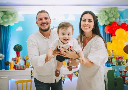 ANIVERSÁRIO INFANTIL de ANIVERSÁRIO INFANTIL - LUCA 1 ANINHO