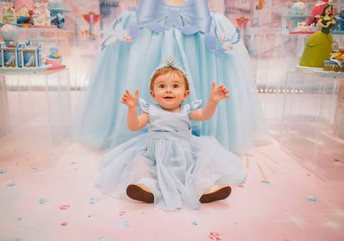 ANIVERSÁRIO INFANTIL de Fotógrafa de Festa Infantil em Florianópolis | Aniversário de 1 Ano da Mavi – Tema Cinderela
