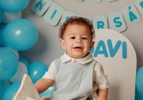Primeiro aninho de Davi 01 aninho 