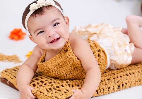 ACOMPANHAMENTO DO BEBÊ de HANNAH - 5 MESES