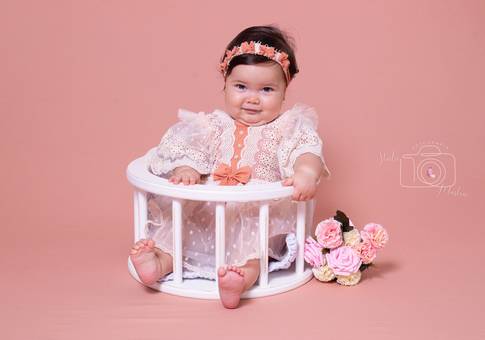 ACOMPANHAMENTO DO BEBÊ de CATARINA - 8 MESES