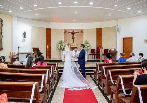 CASAMENTO de Casamento Eloina + Marcel | Paróquia Nossa Senhora de Guadalupe | São Paulo-Sp