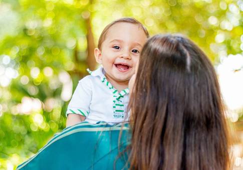 ENSAIO INFANTIL de Ensaio Infantil | Matheus 1 Anos | Praça Central | Capivari-Sp