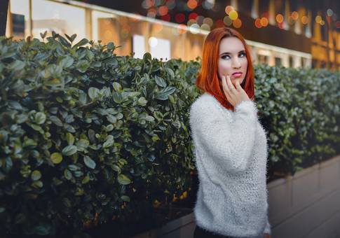 Feminino de Ensaio de Carol