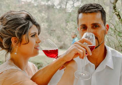 Ensaio Casal de Casamento Ensaio Externo  - Fernando & Daiane