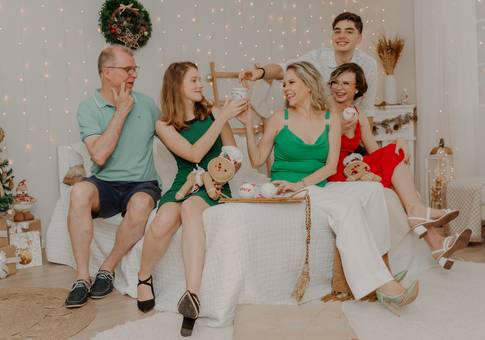 ensaio família de Ensaios de Natal 2023