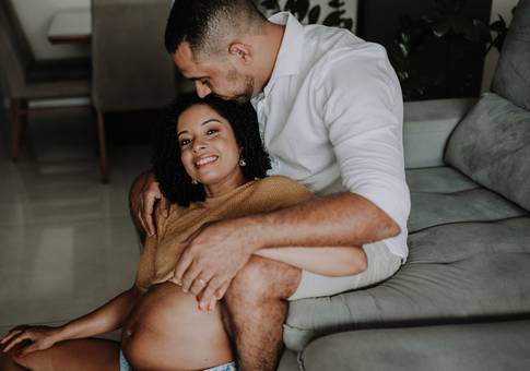 Gestante Estúdio de Ensaio Gestante