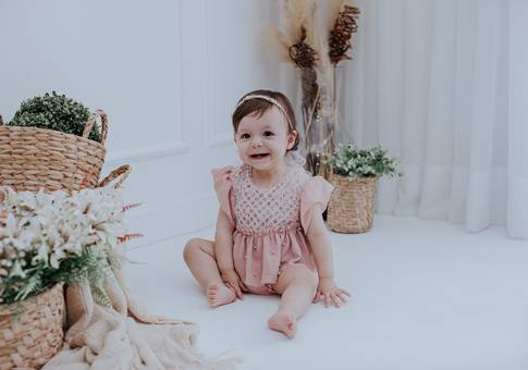 Ensaio de Acompanhamento Baby 3 meses