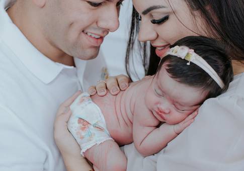 Newborn de Ensaio Newborn Maria Eduarda