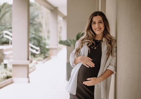 Ensaio de Ensaio Gestante Casa